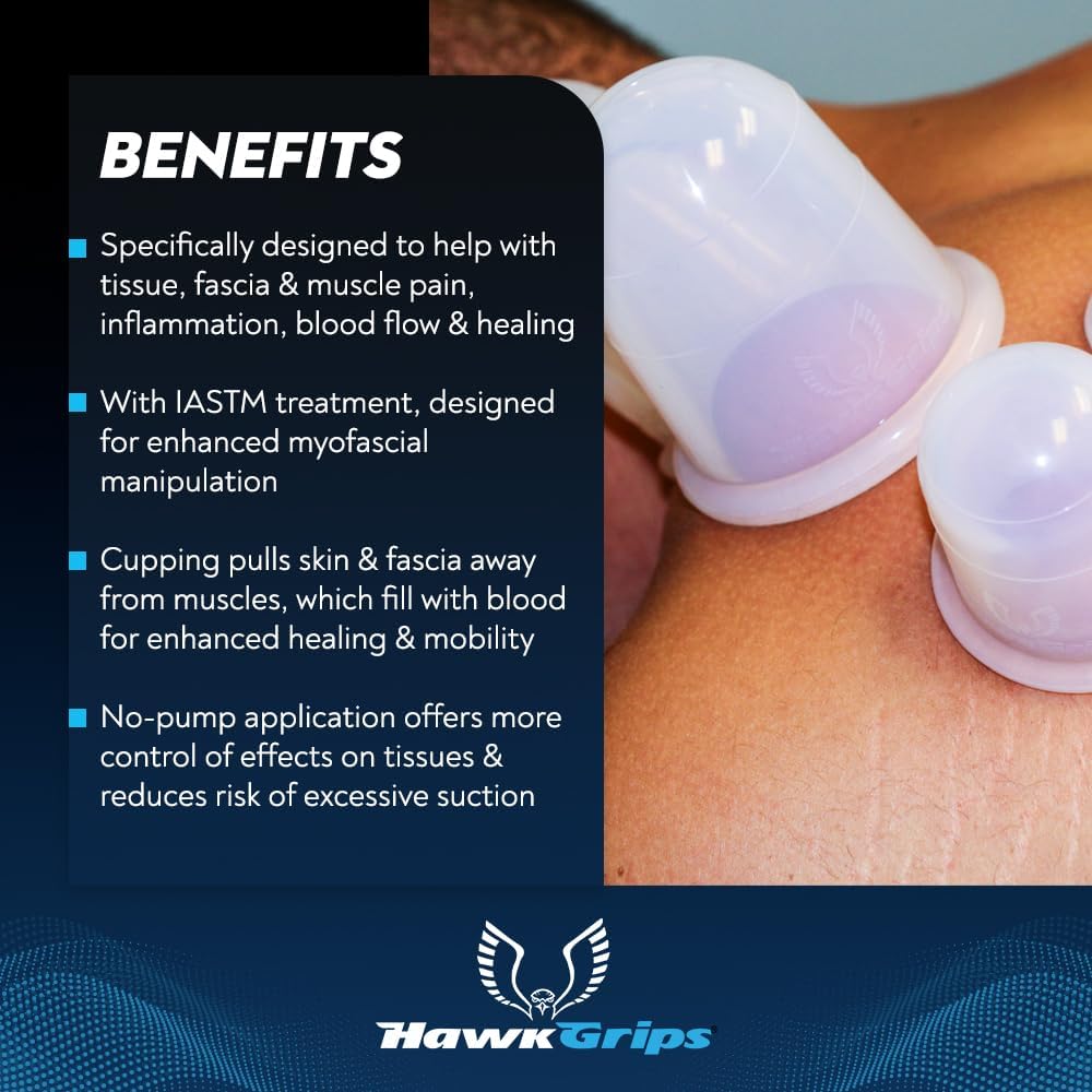 HawkGrips Cups HawkGrips Cupping Set (Course Discount)