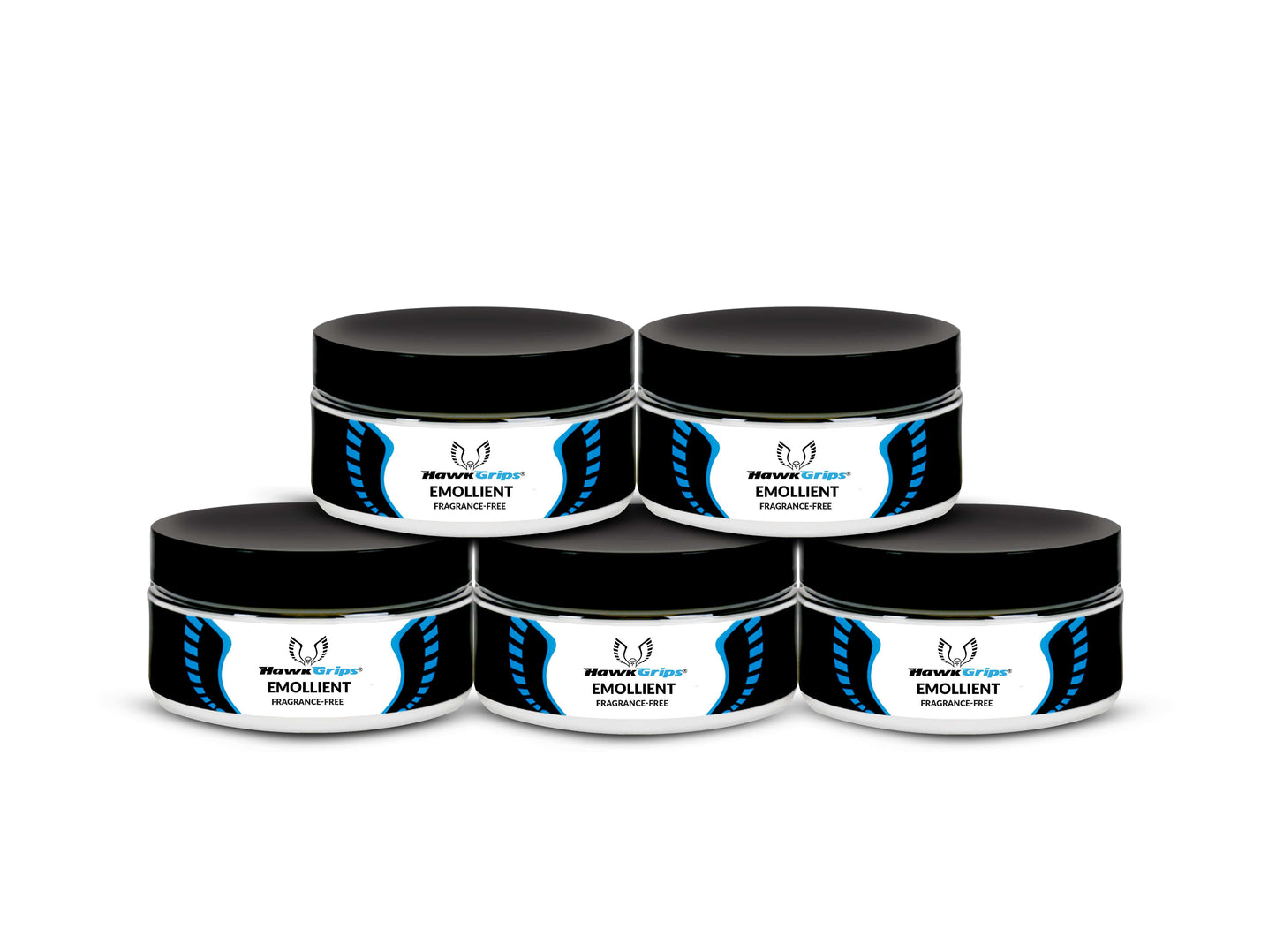 HawkGrips Topicals Fragrance-Free / 5 Jars Emollient