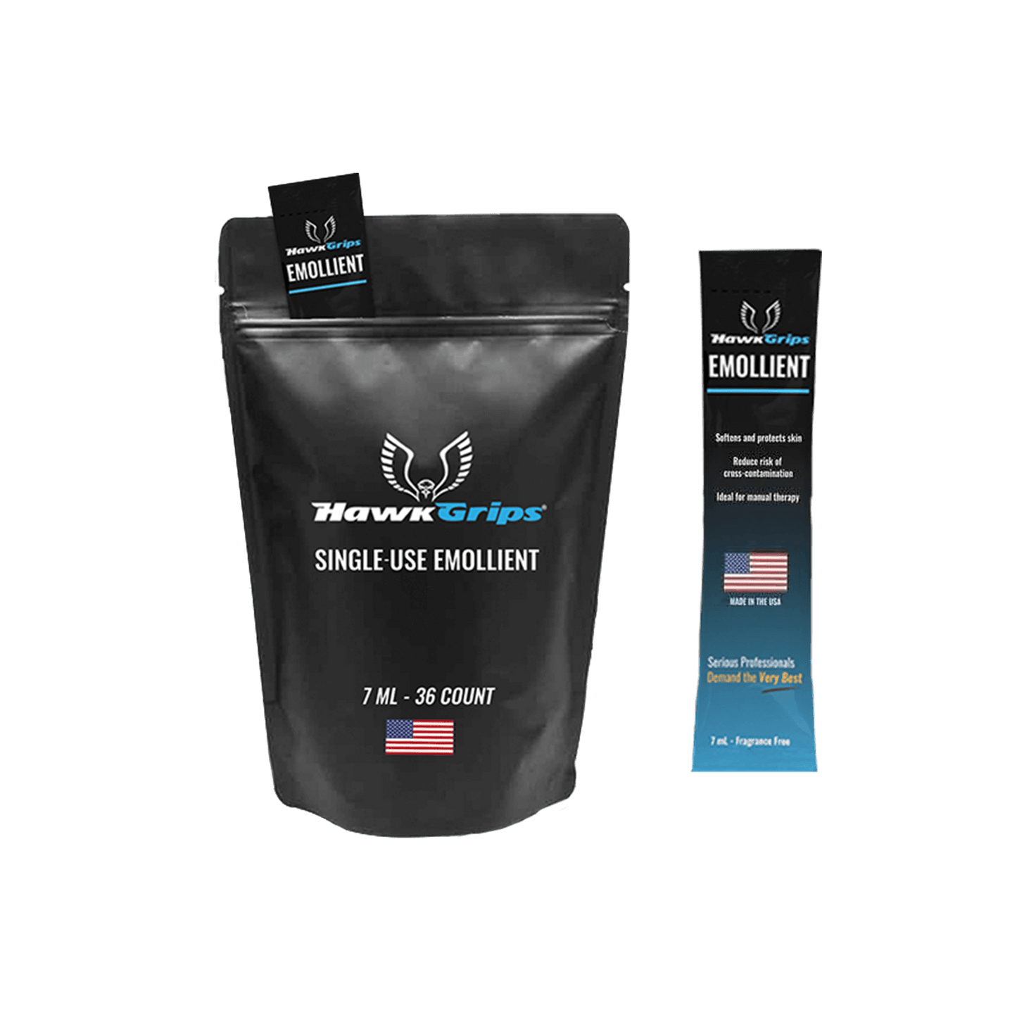 HawkGrips Topicals Fragrance-Free Single-Use Emollient (Course Discount)