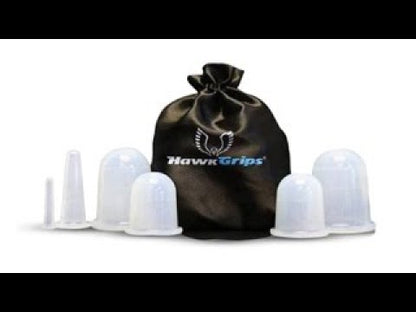 HawkGrips® Cupping Set With HawkHydro
