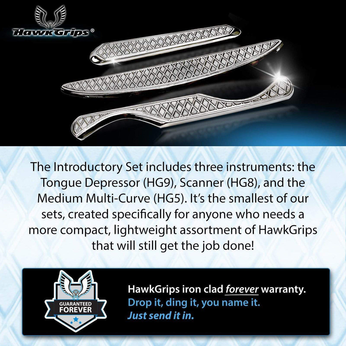 HawkGrips Instruments HawkGrips® Introductory Set (HSS Discount)