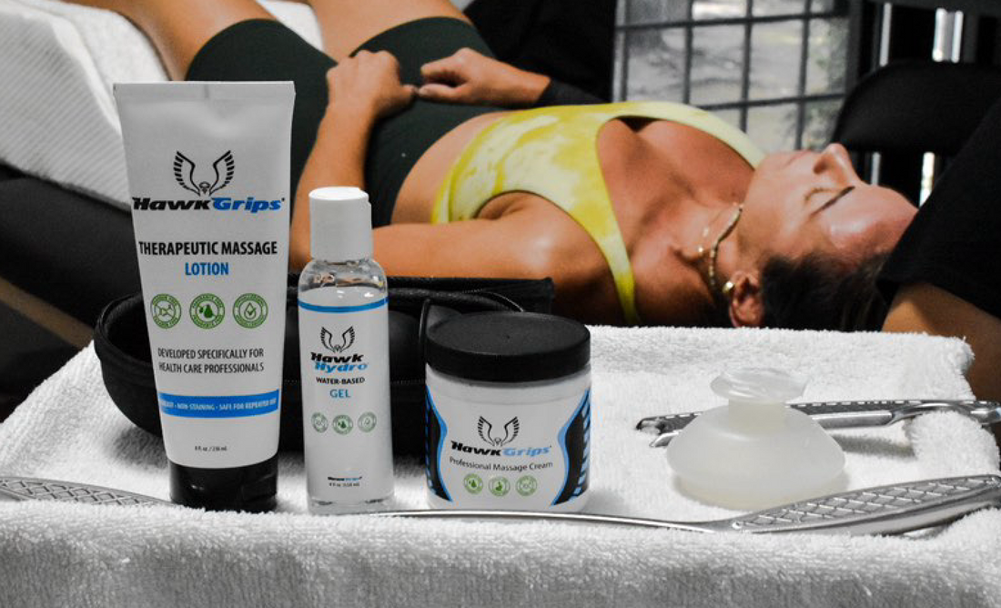 HawkGrips Topicals: Emollients, Lotions & Creams for IASTM, Massage & Manual Therapy Use