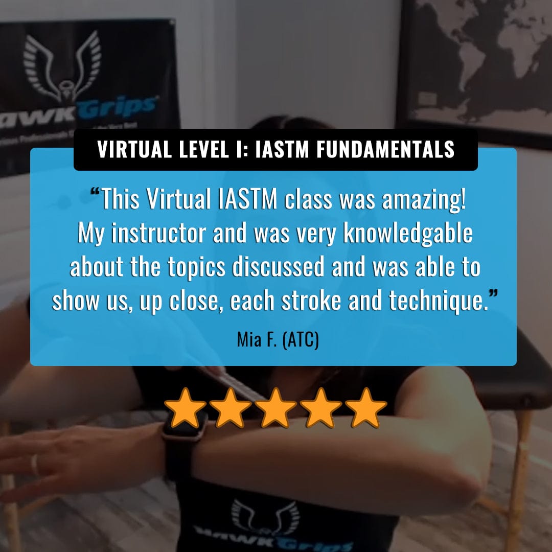 Course Attendee Courses Level I Virtual Course Only Virtual Level I: IASTM Fundamentals - Saturday, June 22, 2024