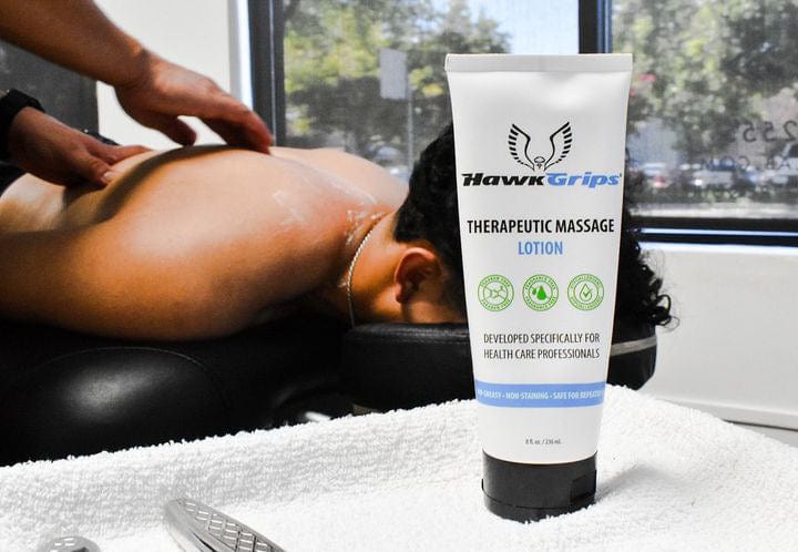 Indulge in Therapy: HawkGrips Massage Lotion for Relaxing Treatment