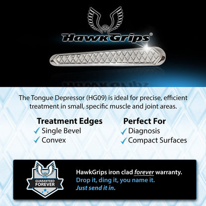 HawkGrips Instruments HG9 - Tongue Depressor (HSS Discount)