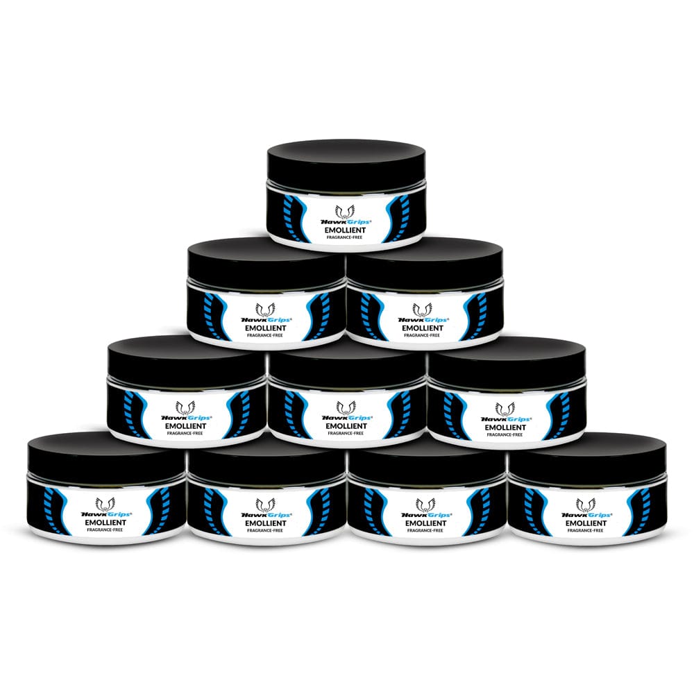 HawkGrips Topicals Fragrance-Free / 10 Jars Emollient (Course Discount)