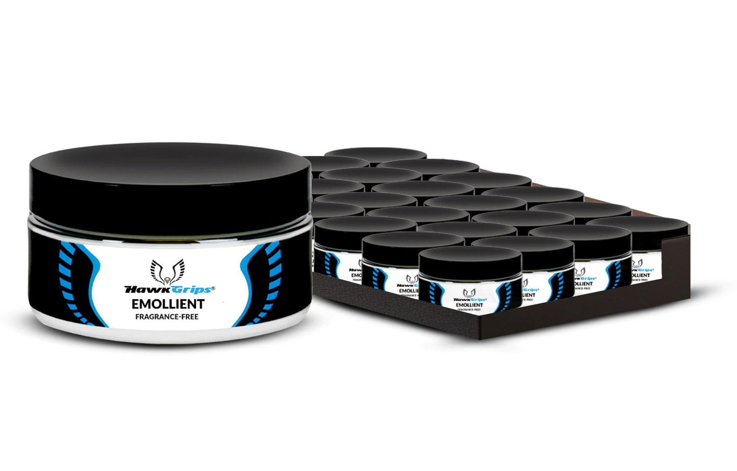 HawkGrips Topicals Fragrance-Free / 24 Jars Emollient (Course Discount)